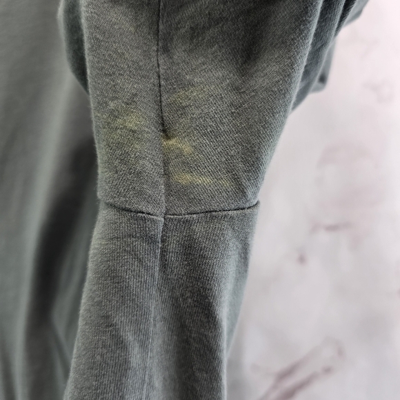 Allsaints T Shirt Mens XL Gray Brace SS Crew Tee Short Sleeve Regular Fit - Picture 9 of 14